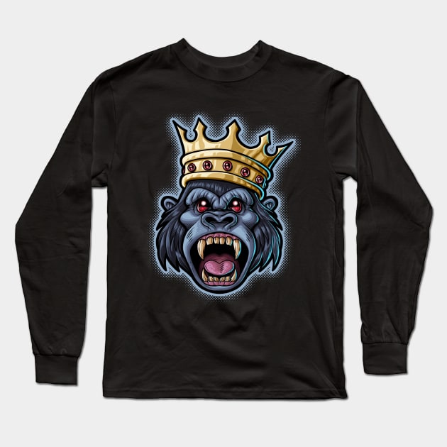 Savage Royalty Long Sleeve T-Shirt by DarkGable